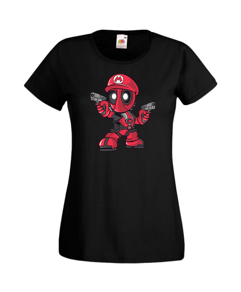 Дамска Тениска Марвел Комикси Deadpool, Marvel Comics, Marvel, Wade Wilson, X Men, Mariopool