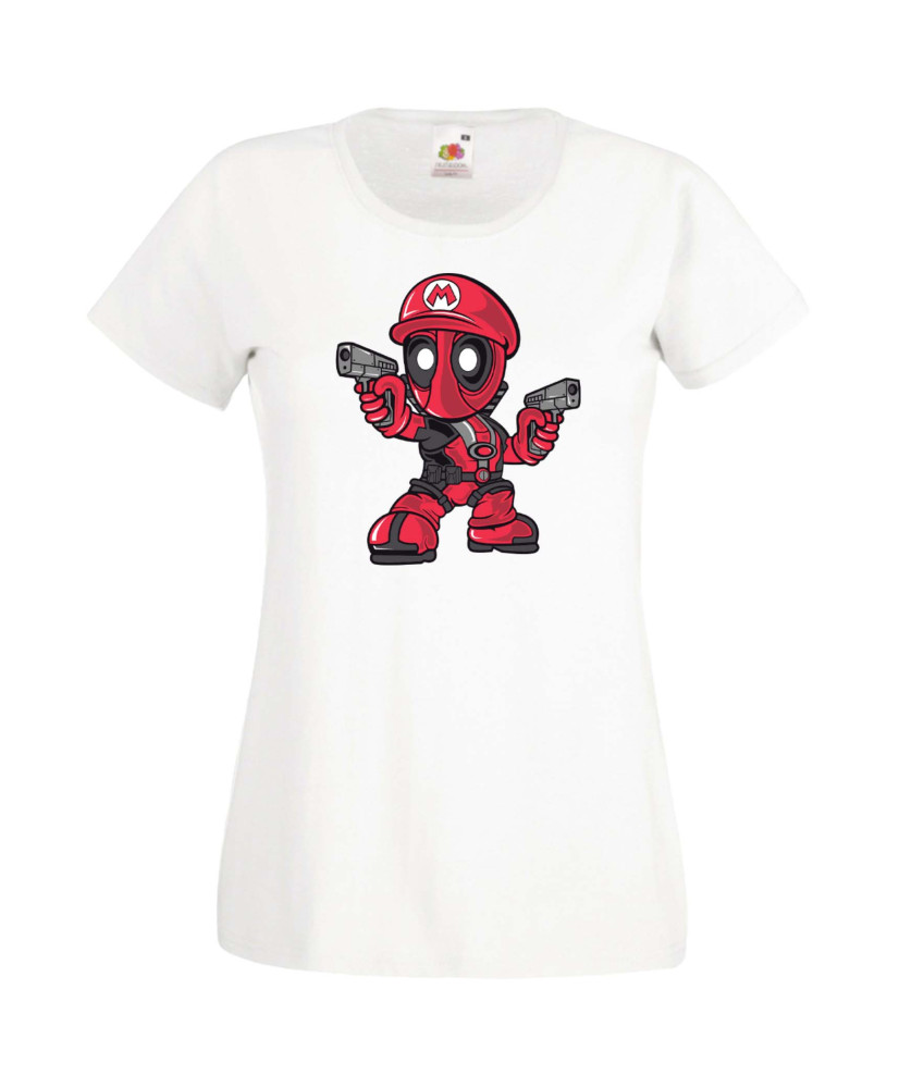 Дамска Тениска Марвел Комикси Deadpool, Marvel Comics, Marvel, Wade Wilson, X Men, Mariopool