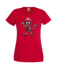 Дамска Тениска Марвел Комикси Deadpool, Marvel Comics, Marvel, Wade Wilson, X Men, Mariopool