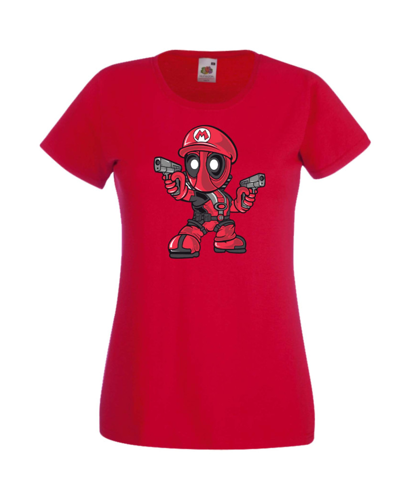 Дамска Тениска Марвел Комикси Deadpool, Marvel Comics, Marvel, Wade Wilson, X Men, Mariopool