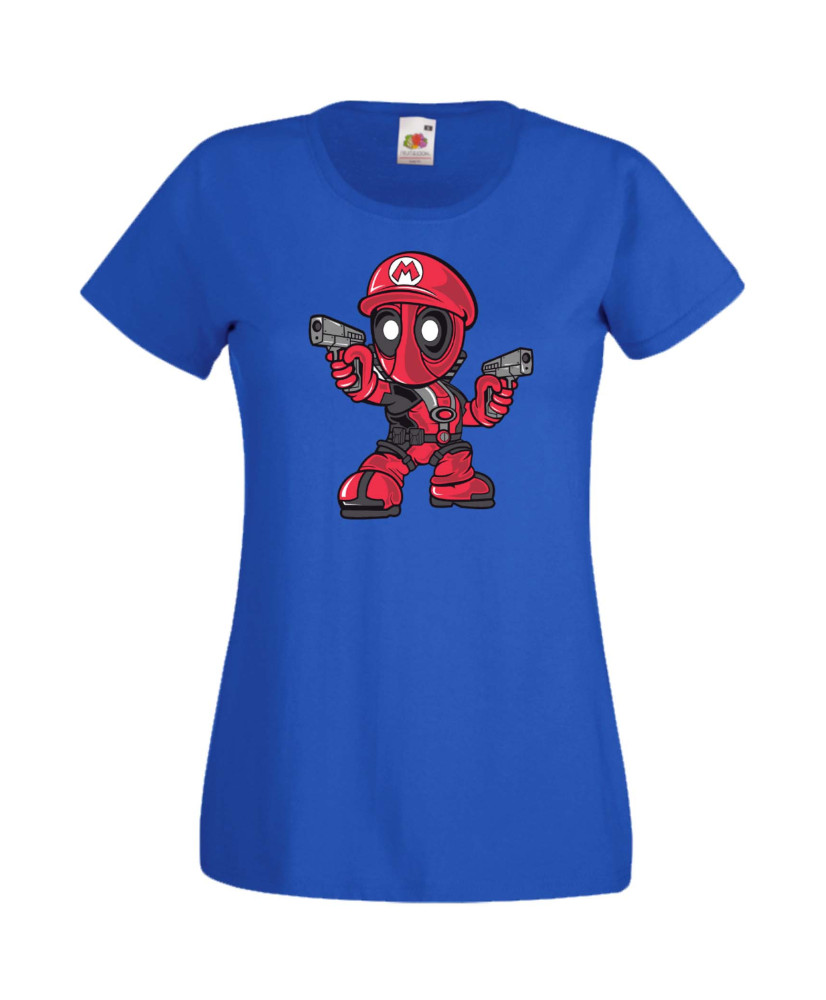 Дамска Тениска Марвел Комикси Deadpool, Marvel Comics, Marvel, Wade Wilson, X Men, Mariopool