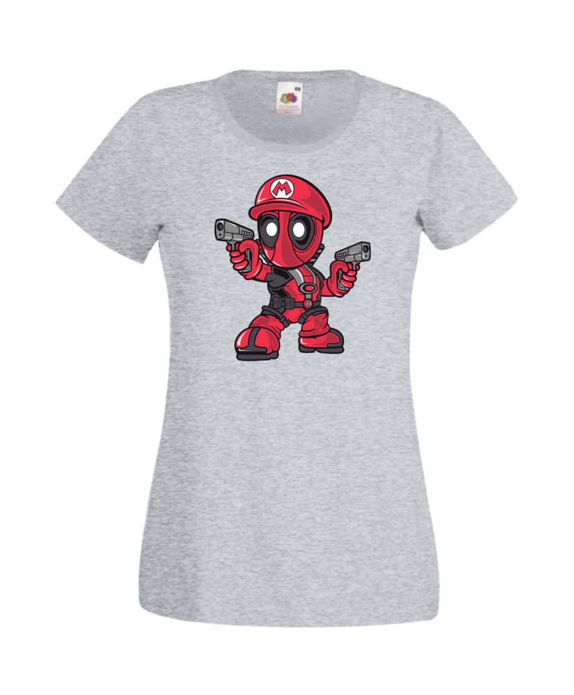Дамска Тениска Марвел Комикси Deadpool, Marvel Comics, Marvel, Wade Wilson, X Men, Mariopool
