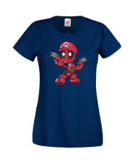 Дамска Тениска Марвел Комикси Deadpool, Marvel Comics, Marvel, Wade Wilson, X Men, Mariopool