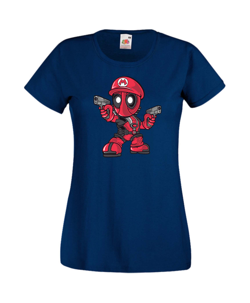 Дамска Тениска Марвел Комикси Deadpool, Marvel Comics, Marvel, Wade Wilson, X Men, Mariopool