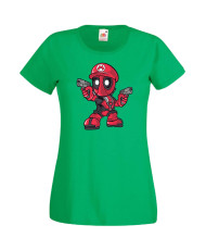 Дамска Тениска Марвел Комикси Deadpool, Marvel Comics, Marvel, Wade Wilson, X Men, Mariopool