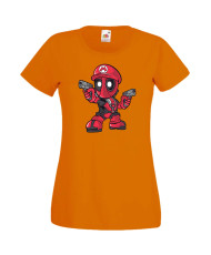 Дамска Тениска Марвел Комикси Deadpool, Marvel Comics, Marvel, Wade Wilson, X Men, Mariopool