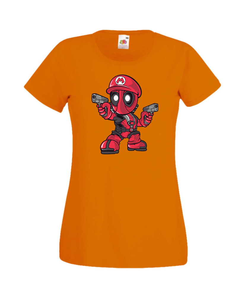 Дамска Тениска Марвел Комикси Deadpool, Marvel Comics, Marvel, Wade Wilson, X Men, Mariopool