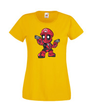Дамска Тениска Марвел Комикси Deadpool, Marvel Comics, Marvel, Wade Wilson, X Men, Mariopool