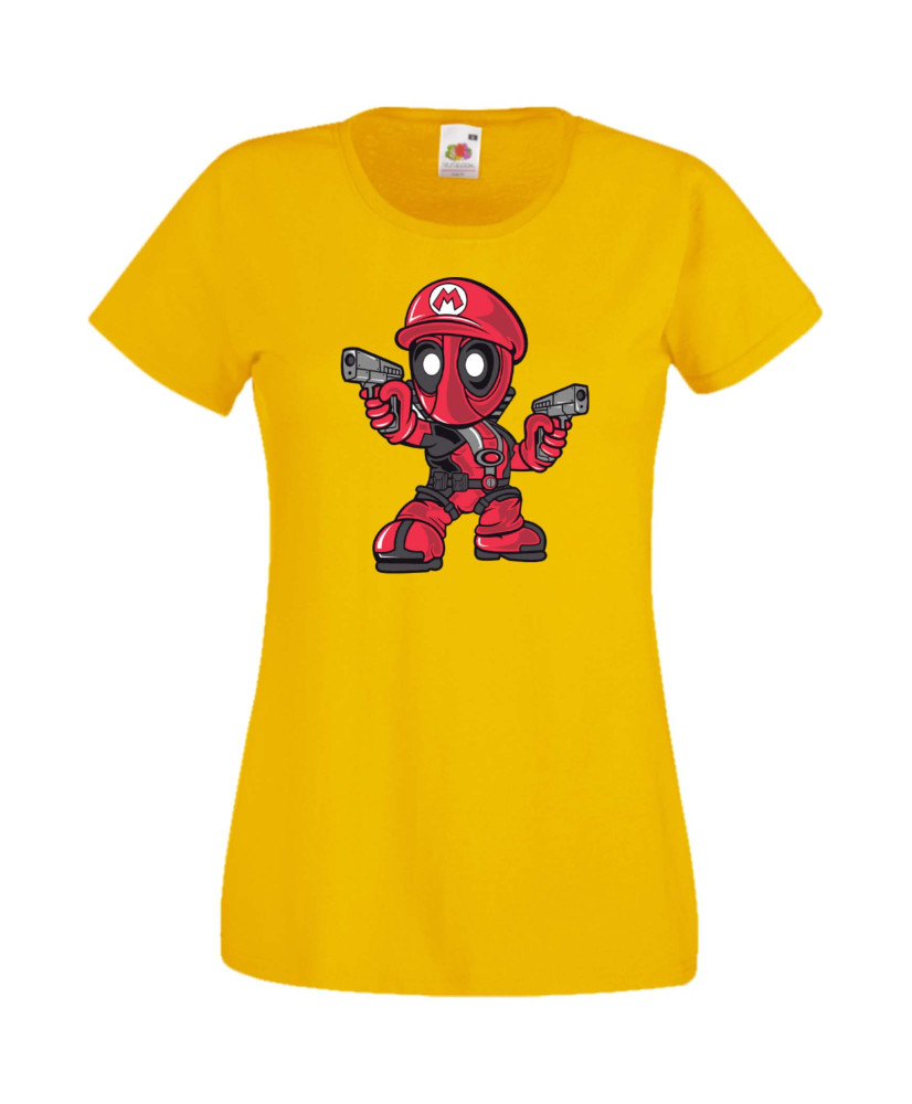 Дамска Тениска Марвел Комикси Deadpool, Marvel Comics, Marvel, Wade Wilson, X Men, Mariopool