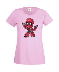 Дамска Тениска Марвел Комикси Deadpool, Marvel Comics, Marvel, Wade Wilson, X Men, Mariopool