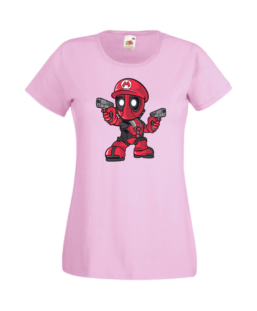 Дамска Тениска Марвел Комикси Deadpool, Marvel Comics, Marvel, Wade Wilson, X Men, Mariopool