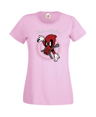 Дамска Тениска Марвел Комикси Deadpool, Marvel Comics, Marvel, Wade Wilson, X Men, That Is All Folks