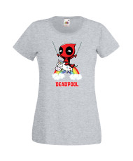 Дамска Тениска Марвел Комикси Deadpool, Marvel Comics, Marvel, Wade Wilson, X Men, Unicornpool
