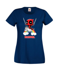 Дамска Тениска Марвел Комикси Deadpool, Marvel Comics, Marvel, Wade Wilson, X Men, Unicornpool