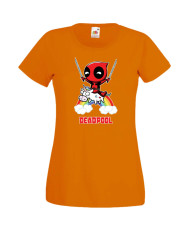 Дамска Тениска Марвел Комикси Deadpool, Marvel Comics, Marvel, Wade Wilson, X Men, Unicornpool