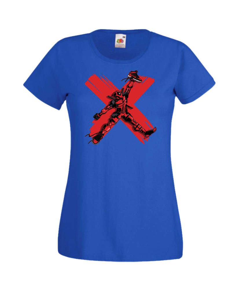 Дамска Тениска Марвел Комикси Deadpool, Marvel Comics, Marvel, Wade Wilson, X Men, X Air J
