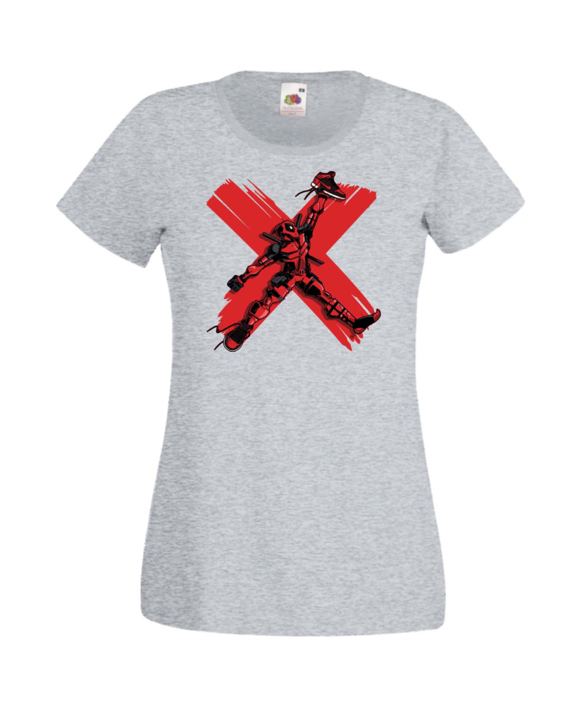 Дамска Тениска Марвел Комикси Deadpool, Marvel Comics, Marvel, Wade Wilson, X Men, X Air J