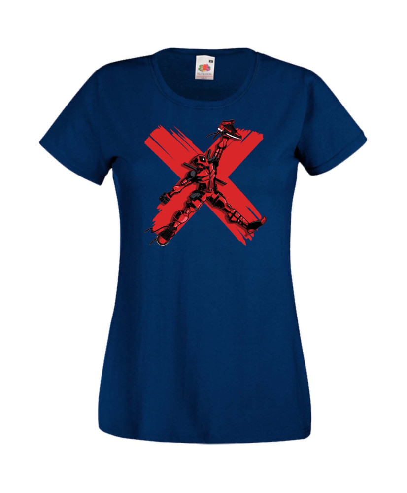Дамска Тениска Марвел Комикси Deadpool, Marvel Comics, Marvel, Wade Wilson, X Men, X Air J