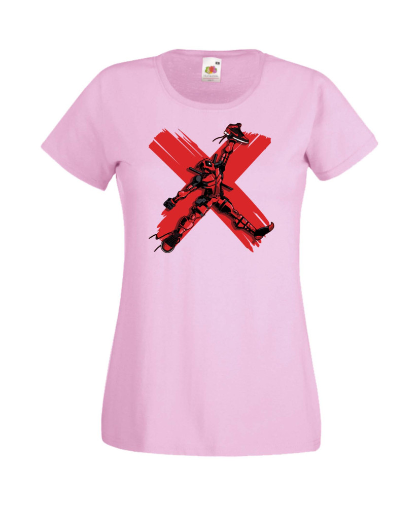 Дамска Тениска Марвел Комикси Deadpool, Marvel Comics, Marvel, Wade Wilson, X Men, X Air J