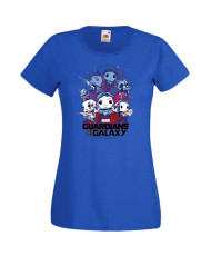 Дамска Тениска Марвел Комикси Guardians Of The Galaxy, Groot, Rocket Raccoon, Star Lord, Marvel Comics, Marvel, Guardians Of The