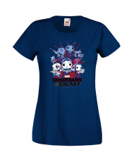 Дамска Тениска Марвел Комикси Guardians Of The Galaxy, Groot, Rocket Raccoon, Star Lord, Marvel Comics, Marvel, Guardians Of The