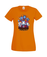 Дамска Тениска Марвел Комикси Guardians Of The Galaxy, Groot, Rocket Raccoon, Star Lord, Marvel Comics, Marvel, Guardians Of The