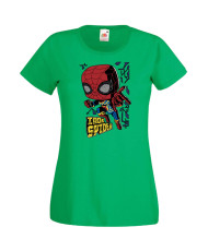 Дамска Тениска Марвел Комикси Avengers, Iron Man, Captain America, Hulk, Spiderman, Black Widow, Thor, Doctor Strange, Thanos, M