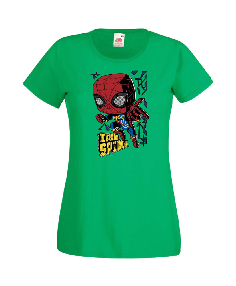 Дамска Тениска Марвел Комикси Avengers, Iron Man, Captain America, Hulk, Spiderman, Black Widow, Thor, Doctor Strange, Thanos, M