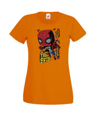 Дамска Тениска Марвел Комикси Avengers, Iron Man, Captain America, Hulk, Spiderman, Black Widow, Thor, Doctor Strange, Thanos, M