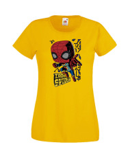 Дамска Тениска Марвел Комикси Avengers, Iron Man, Captain America, Hulk, Spiderman, Black Widow, Thor, Doctor Strange, Thanos, M