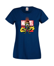 Дамска Тениска Марвел Комикси Avengers, X Men, Cyclops, Wolverine, Marvel, Comics Marvel, Cyclops