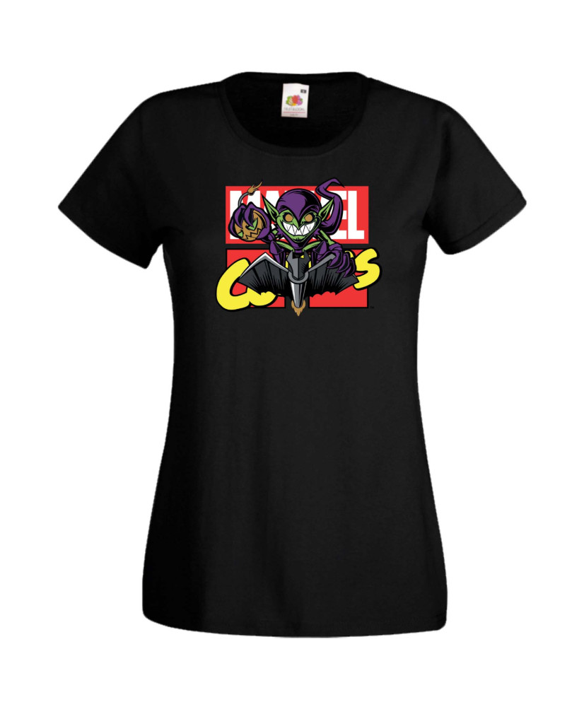 Дамска Тениска Марвел Комикси Green Goblin, Spiderman, Marvel, Comics Marvel, Goblin