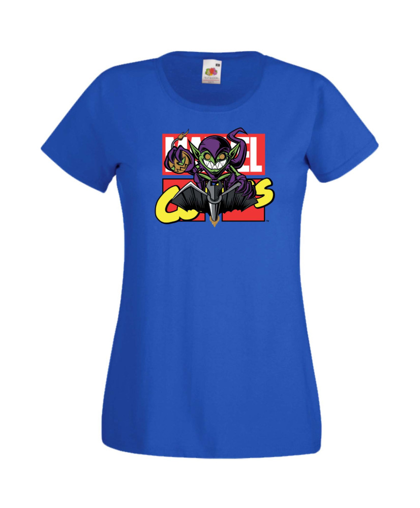 Дамска Тениска Марвел Комикси Green Goblin, Spiderman, Marvel, Comics Marvel, Goblin