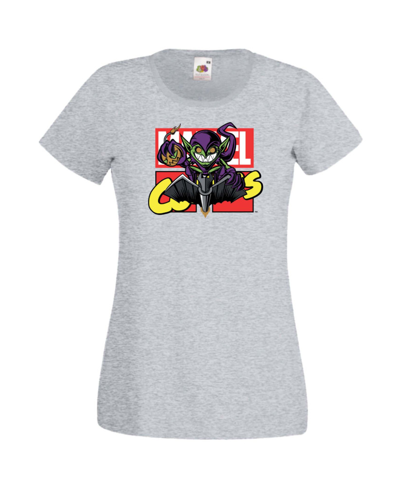 Дамска Тениска Марвел Комикси Green Goblin, Spiderman, Marvel, Comics Marvel, Goblin