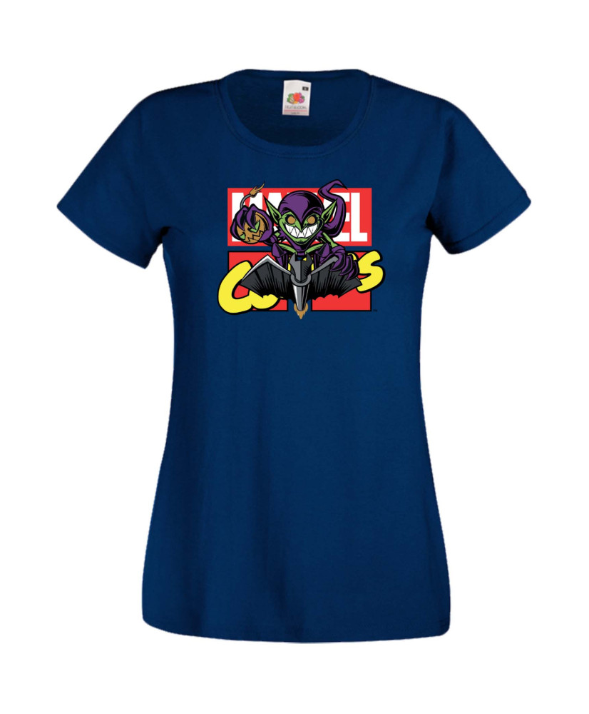 Дамска Тениска Марвел Комикси Green Goblin, Spiderman, Marvel, Comics Marvel, Goblin