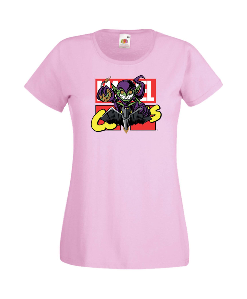 Дамска Тениска Марвел Комикси Green Goblin, Spiderman, Marvel, Comics Marvel, Goblin