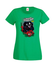 Дамска Тениска Марвел Комикси Avengers, Iron Man, Captain America, Hulk, Spiderman, Black Widow, Thor, Doctor Strange, Thanos, M