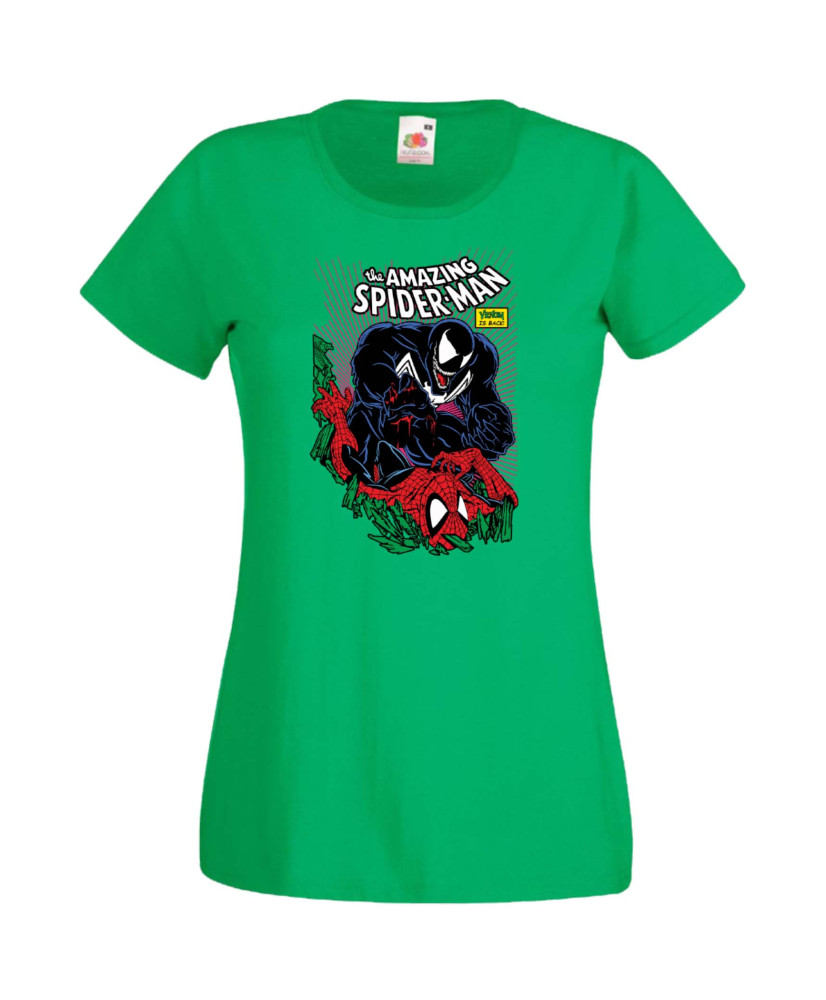 Дамска Тениска Марвел Комикси Avengers, Iron Man, Captain America, Hulk, Spiderman, Black Widow, Thor, Doctor Strange, Thanos, M