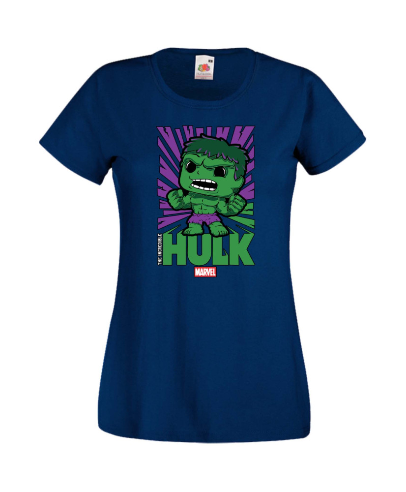 Дамска Тениска Марвел Комикси Avengers, Iron Man, Captain America, Hulk, Spiderman, Black Widow, Thor, Doctor Strange, Thanos, M