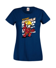 Дамска Тениска Марвел Комикси Avengers, Iron Man, Captain America, Hulk, Spiderman, Black Widow, Thor, Doctor Strange, Thanos, M