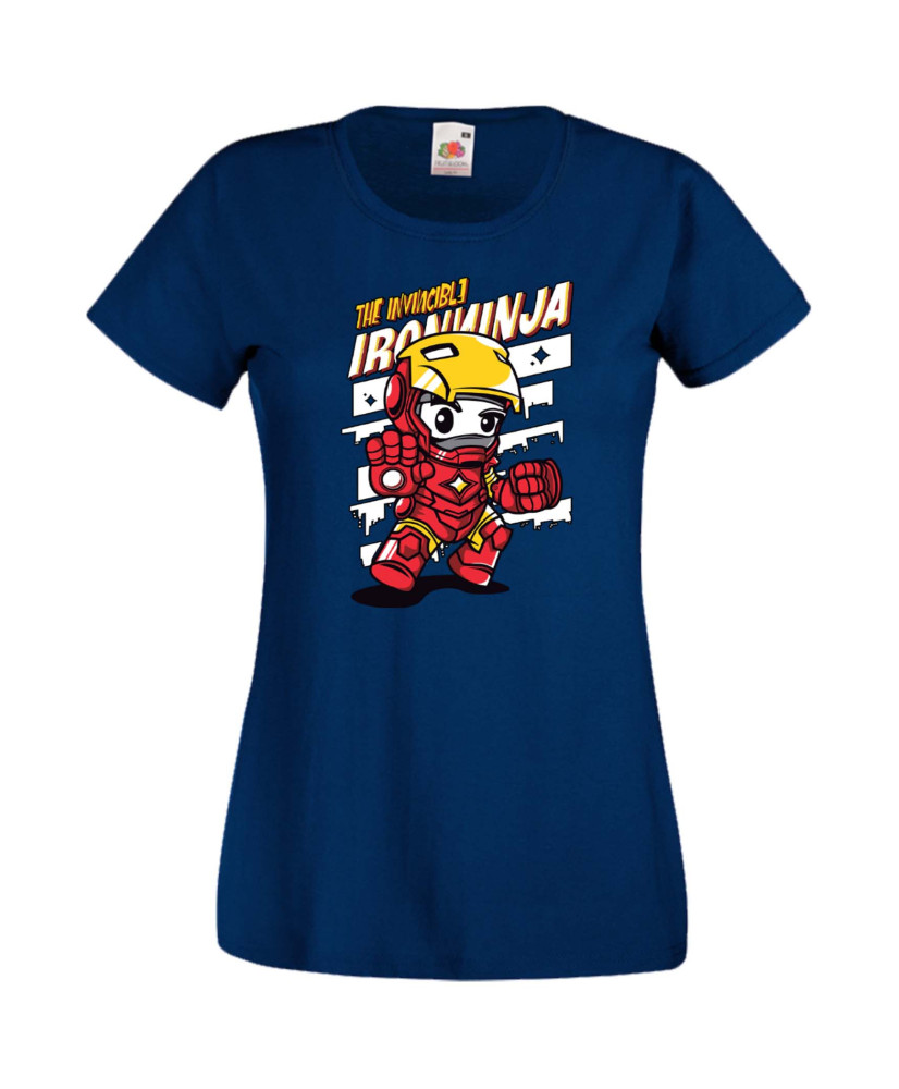 Дамска Тениска Марвел Комикси Avengers, Iron Man, Captain America, Hulk, Spiderman, Black Widow, Thor, Doctor Strange, Thanos, M