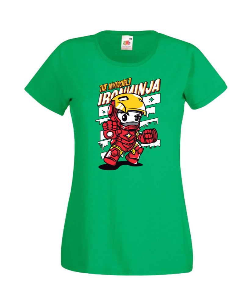 Дамска Тениска Марвел Комикси Avengers, Iron Man, Captain America, Hulk, Spiderman, Black Widow, Thor, Doctor Strange, Thanos, M