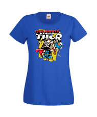 Дамска Тениска Марвел Комикси Avengers, Iron Man, Captain America, Hulk, Spiderman, Black Widow, Thor, Doctor Strange, Thanos, M