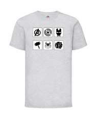 Детска Тениска Марвел Комикси Avengers, Iron Man, Captain America, Hulk, Spiderman, Black Widow, Thor, Doctor Strange, Thanos, M
