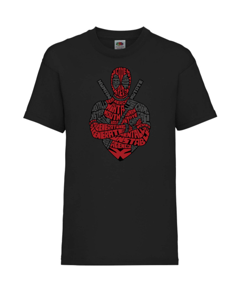 Детска Тениска Марвел Комикси Deadpool, Marvel Comics, Marvel, Wade Wilson, X Men, Wade Wilson Red