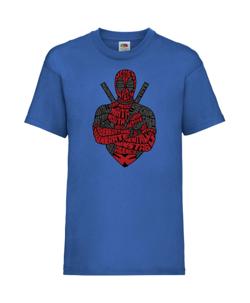 Детска Тениска Марвел Комикси Deadpool, Marvel Comics, Marvel, Wade Wilson, X Men, Wade Wilson Red