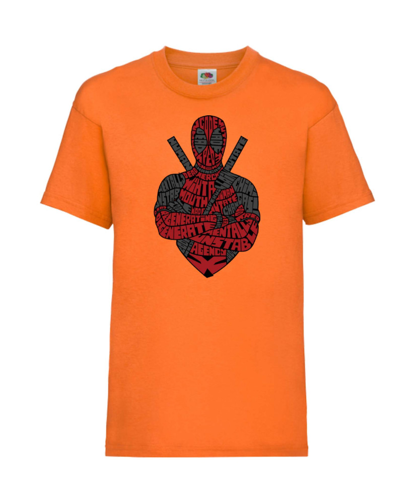 Детска Тениска Марвел Комикси Deadpool, Marvel Comics, Marvel, Wade Wilson, X Men, Wade Wilson Red