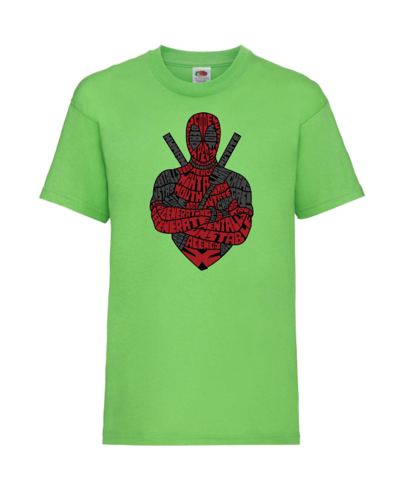 Детска Тениска Марвел Комикси Deadpool, Marvel Comics, Marvel, Wade Wilson, X Men, Wade Wilson Red