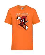 Детска Тениска Марвел Комикси Deadpool, Marvel Comics, Marvel, Wade Wilson, X Men, That Is All Folks