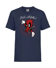 Детска Тениска Марвел Комикси Deadpool, Marvel Comics, Marvel, Wade Wilson, X Men, That Is All Folks